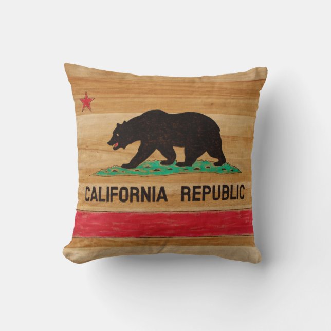 Californische Republiek kussen! Kussen (Voorkant)