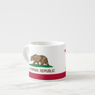 Californische Republiek (Staatsvlag) Espresso Kop