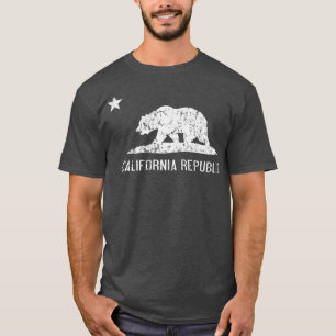  Californische Republiek Vlag 1 T-shirt