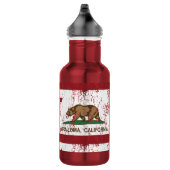 Californische republiek Vlag Mira Loma Waterfles (Rechts)