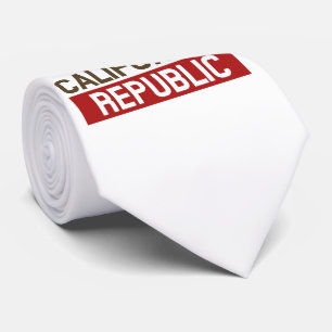 Californische republiek voor de Feestdagen Stropdas