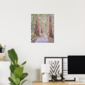 Californische Reuzensequoia Poster (Thuiskantoor)
