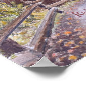 Californische Reuzensequoia Poster (Hoek)