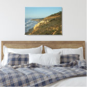 Californische Schilderachtig kustvaart Canvas Afdruk (Insitu (Slaapkamer))