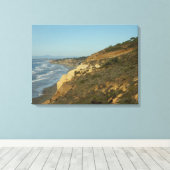 Californische Schilderachtig kustvaart Canvas Afdruk (Insitu (Houten vloer))