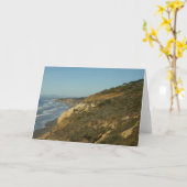 Californische Schilderachtig kustvaart Kaart (Gele Bloem)