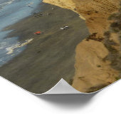 Californische Schilderachtig kustvaart Poster (Hoek)