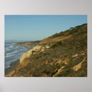 Californische Schilderachtig kustvaart Poster