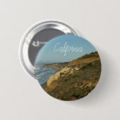 Californische Schilderachtig kustvaart Ronde Button 5,7 Cm (Voorkant /achterkant)