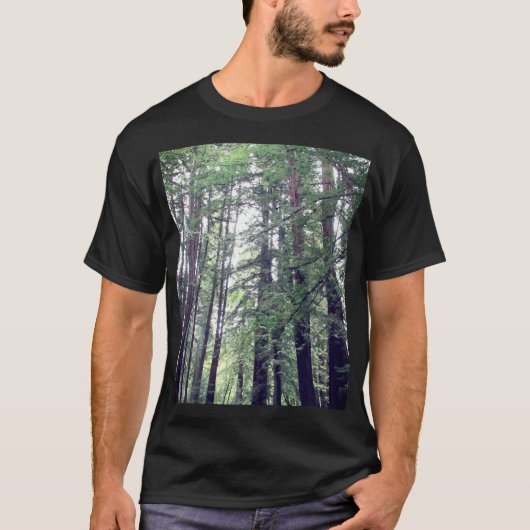 Californische sequoia's van Mhana uit de hemel T-shirt (Voorkant)