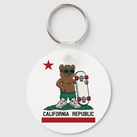 Californische Sleutelhanger (Achterkant)