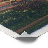 Californische soennitische Uitzicht van Californis Poster (Hoek)