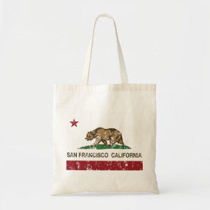 Californische staatsvlag San Francisco Tote Bag