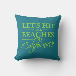 Californische stranden, aangepaste kussens