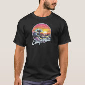 Californische strandgolven t-shirt (Voorkant)