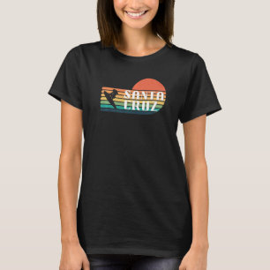 Californische Sunset Surfer Santa Cruz T-shirt