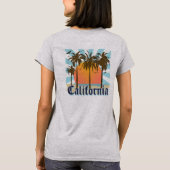  Californische Sunset T-shirt (Achterkant)