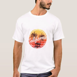 Californische Surf, zomerse strandvibes T-shirt