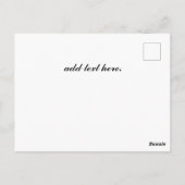 Californische Surfing Paradise-Vintage Briefkaart (Achterkant)