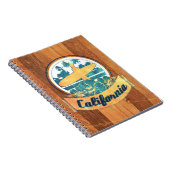 Californische surfplank notitieboek (Rechterzijde)