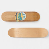 Californische surfplank persoonlijk skateboard (Horizontaal)