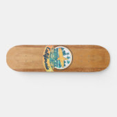 Californische surfplank persoonlijk skateboard (Horizontaal)