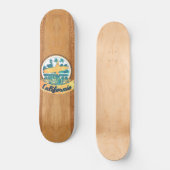Californische surfplank persoonlijk skateboard (Voorkant)