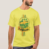 Californische surfplank t-shirt (Voorkant)