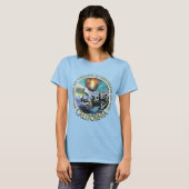 Californische t-shirts (Voorkant volledig)
