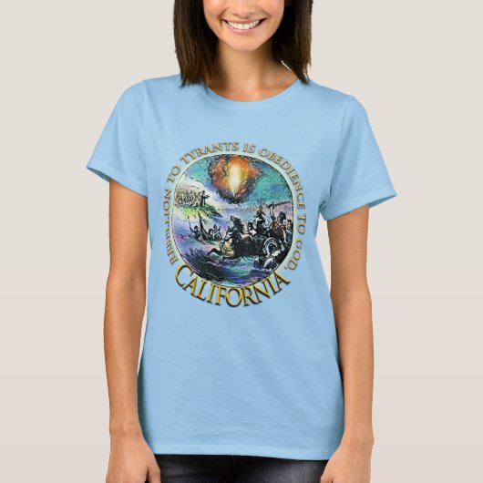 Californische t-shirts (Voorkant)