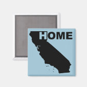 Californische thuiskoelkastmagneet magneet (Voorkant / Achterkant)