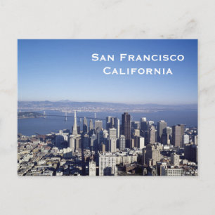 Californische  toeristenreis toevoegen briefkaart