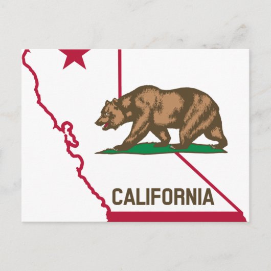 Californische  toeristenreis toevoegen briefkaart (Voorkant)