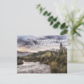 Californische  toeristenreis toevoegen briefkaart (Staand voorkant)