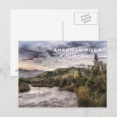 Californische  toeristenreis toevoegen briefkaart (Voorkant / Achterkant)