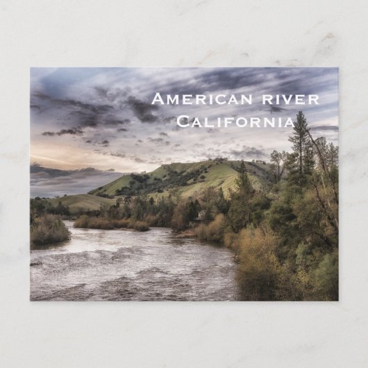 Californische  toeristenreis toevoegen briefkaart (Voorkant)