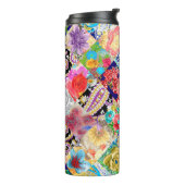 Californische typografie met gebarentraject 66 en  thermosbeker (Gedraaid links)