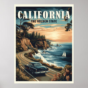 Californische Vintage Poster