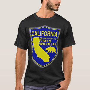 Californische Vis & Wilde dieren T-shirt