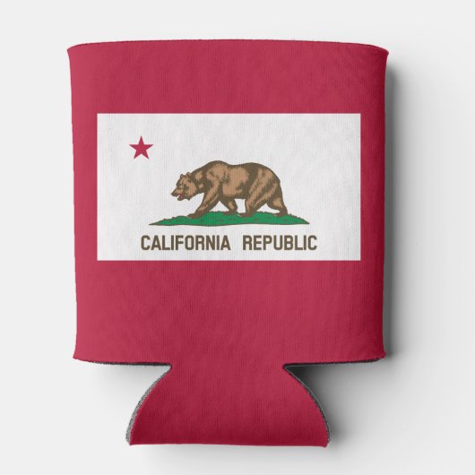 Californische vlag, Amerikaanse staatsvlag Blikjeskoeler (Achterkant)