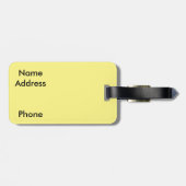 Californische vlag Bagagelabel (Achterkant horizontaal)