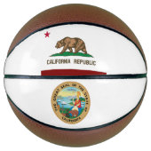 Californische vlag basketbal (Voorkant)