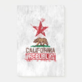 Californische vlag Beer in Painterly Style Post-it® Notes (Voorkant)