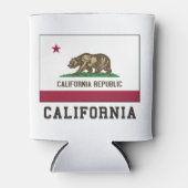 Californische vlag blikjeskoeler (Voorkant)