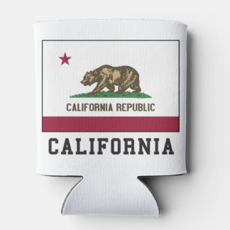Californische vlag blikjeskoeler