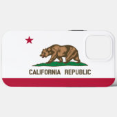Californische vlag Case-Mate iPhone case (Achterkant (horizontaal))