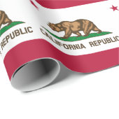 Californische vlag en Californische cadeautjes Ame Cadeaupapier (Rol Hoek)