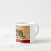 Californische vlag espresso kop (Voorkant rechts)