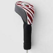 Californische vlag golfheadcover (Schuin)
