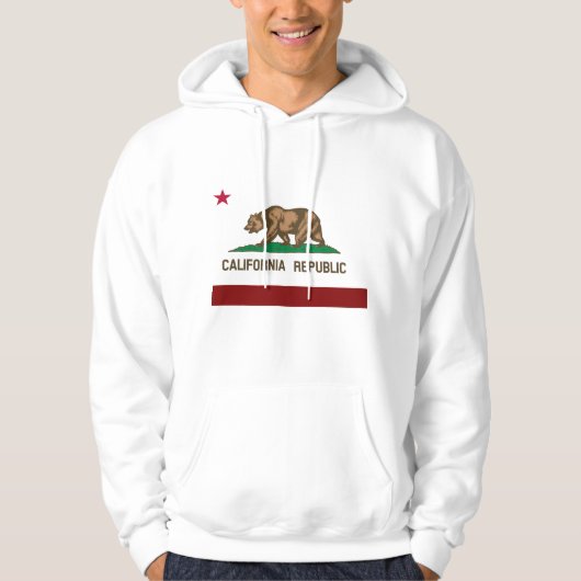 Californische vlag hoodie (Voorkant)